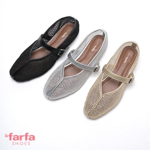 �y26SS �V��z <br>la farfa SHOES�i���E�t�@�[�t�@ �V���[�Y�j <br>1.8cm�q�[�� V�J�b�g�V�A�[�p���v�X S/T 8332 <br>23.5-26.5cm 4E