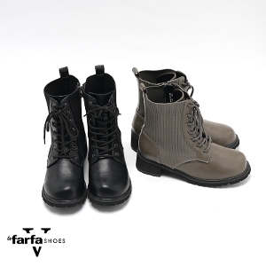 �y26AW �V��z ���~�P�|���f�� �`���O��恄<br> lafarfa SHOES VISTA�i�� �t�@�[�t�@�E�V���[�Y�@���B�X�^�j<br>�y�ʃj�b�g�҂ݏグ�u�[�c S/T602 <br>M�{-3L�{ 5E