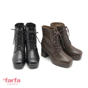�y26AW �V��z  <br>la farfa SHOES�i���E�t�@�[�t�@ �V���[�Y�j <br>�҂ݏグ����u�[�cS/T5402 <br>23.5cm-26.5cm 4E