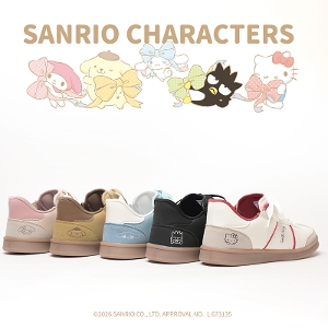 �y�\��i11�����{�o�ח\��j�b�V�� �n���Y�t���[�z<br>SANRIO CHARACTERS(�T�����I�L�����N�^�[�Y)�n���Y�t���[�X�j�[�J�[ S/T1506 22.5cm-25.5cm 3E